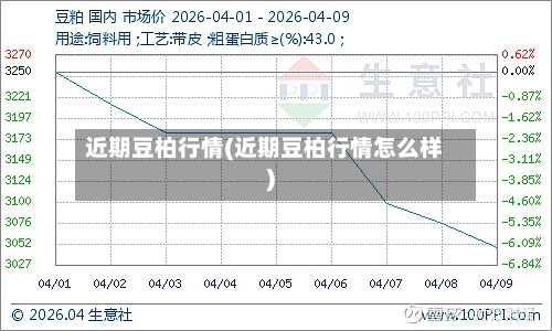 近期豆柏行情(近期豆柏行情怎么样)