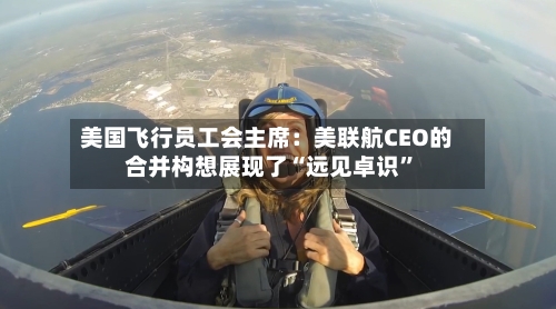 美国飞行员工会主席：美联航CEO的合并构想展现了“远见卓识”-第2张图片