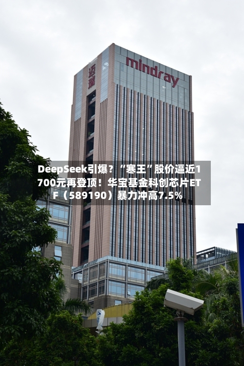 DeepSeek引爆？“寒王”股价逼近1700元再登顶！华宝基金科创芯片ETF（589190）暴力冲高7.5%-第2张图片