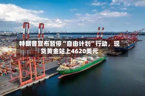 特朗普宣布暂停“自由计划	”行动，现货黄金站上4620美元-第2张图片