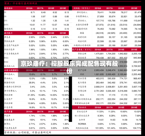 京玖康疗：控股股东完成配售现有股份