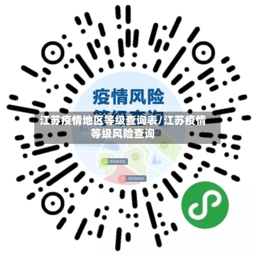 江苏疫情地区等级查询表/江苏疫情等级风险查询-第2张图片