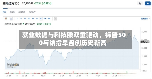 就业数据与科技股双重驱动，标普500与纳指早盘创历史新高-第2张图片