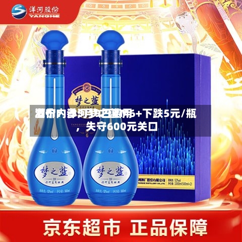 酒价内参5月9日费用发布：洋河梦之蓝M6+下跌5元/瓶，失守600元关口-第2张图片