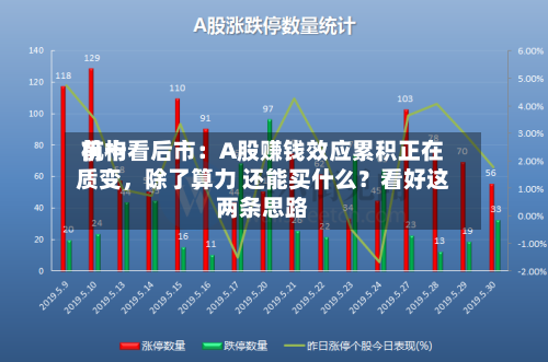 前十机构看后市：A股赚钱效应累积正在质变，除了算力 还能买什么？看好这两条思路