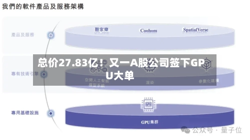总价27.83亿！又一A股公司签下GPU大单-第3张图片