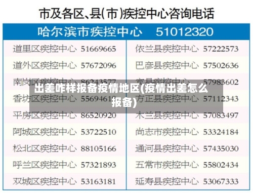 出差咋样报备疫情地区(疫情出差怎么报备)-第3张图片