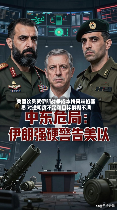 美国议员就伊朗战争成本拷问赫格塞思 对透明度不足和目标模糊不满-第3张图片