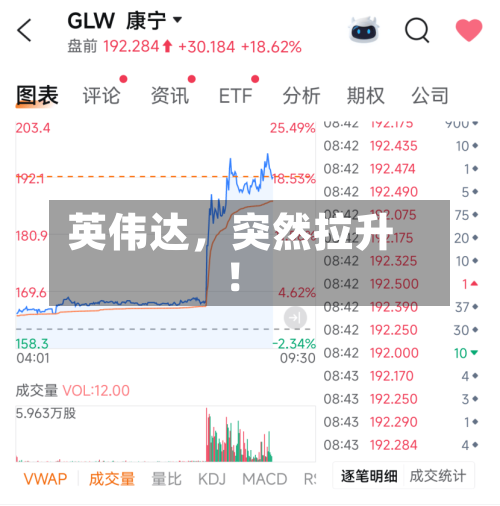 英伟达，突然拉升！-第2张图片