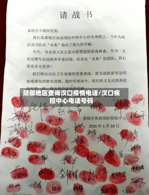 防御地区查询汉口疫情电话/汉口疾控中心电话号码-第2张图片