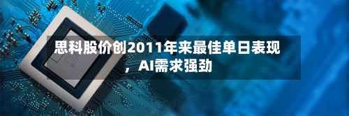 思科股价创2011年来最佳单日表现，AI需求强劲-第3张图片