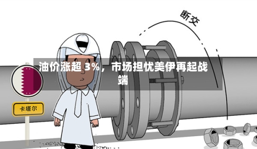 油价涨超 3%，市场担忧美伊再起战端