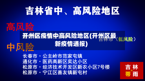 开州区疫情中高风险地区(开州区最新疫情通报)