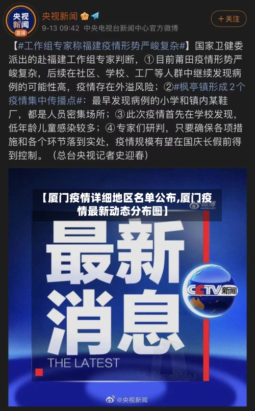 【厦门疫情详细地区名单公布,厦门疫情最新动态分布图】-第2张图片