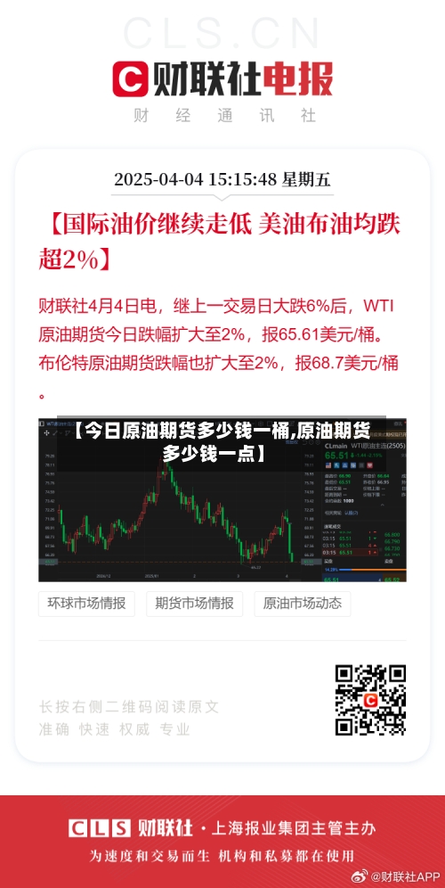 【今日原油期货多少钱一桶,原油期货多少钱一点】-第3张图片