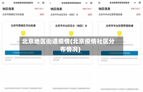 北京地区街道疫情(北京疫情社区分布情况)-第2张图片