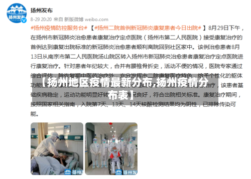 【扬州地区疫情最新分布,扬州疫情分布表】