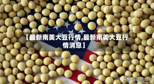 【最新南美大豆行情,最新南美大豆行情消息】-第2张图片