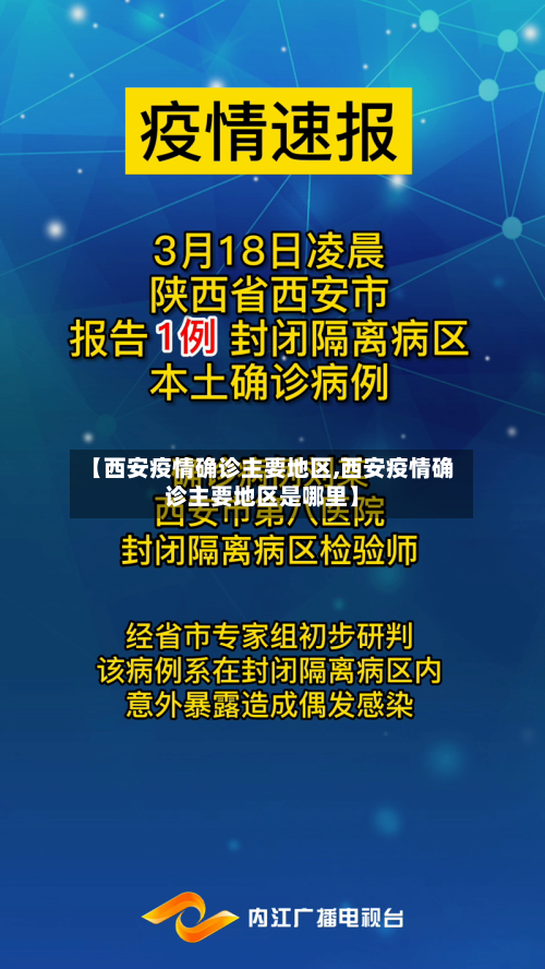 【西安疫情确诊主要地区,西安疫情确诊主要地区是哪里】